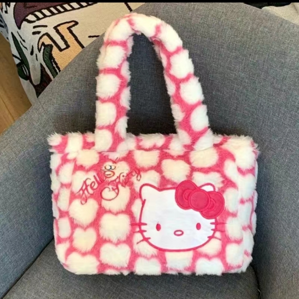 Hello kitty fur purse Hello kitty purse Hello kitty purse Hello kitty purse - Picture 2 of 14